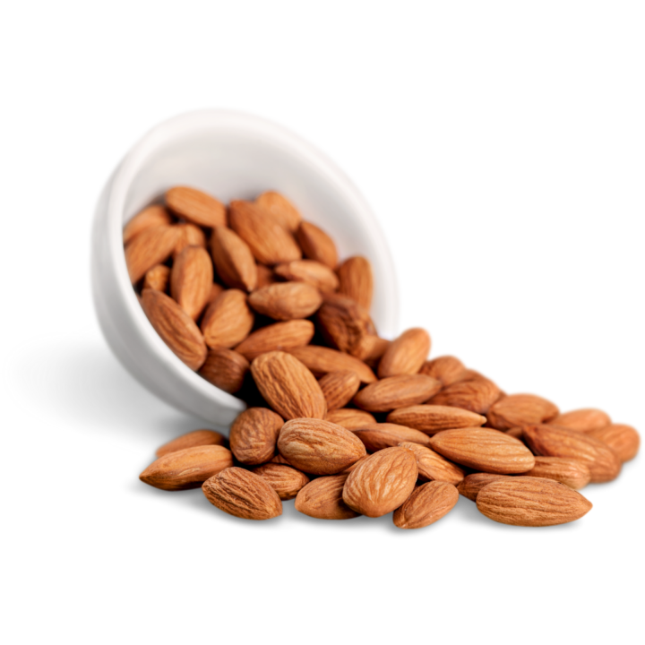 Amandes dans un bol